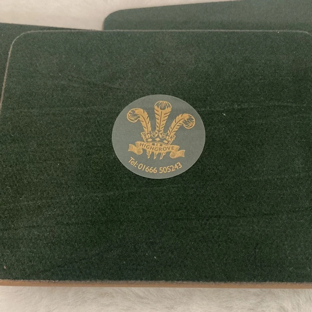 Highgrove House Thyme Walk Traditional Coasters